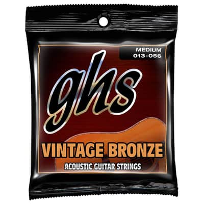GHS VN-M Vintage Bronze 85/15 Acoustic Strings - Medium (13-56)