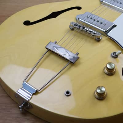 2008 Epiphone Casino Semi Hollowbody (Natural) image 3