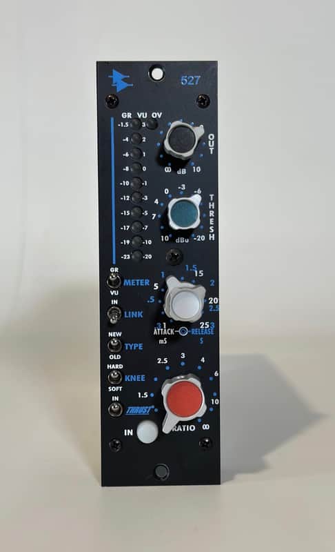 API 527 500 Series Compressor / Limiter Module 2010 - 2021 - Black image 1