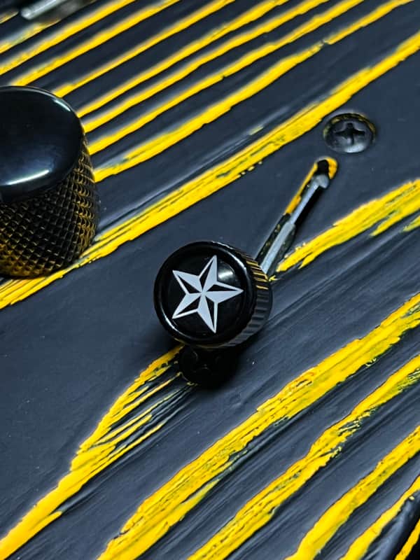 Kinnatone TEXAS Star Switch tip knob for Blade style switch 3 or 5 way for Fender Strat tele Jackson Ibanez others image 1