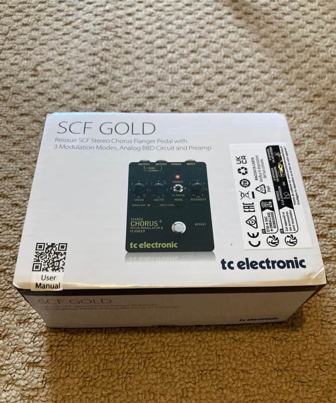 TC Electronic SCF Gold Stereo Chorus + Pitch Modulator & Flanger Reissue 2022 - image 1