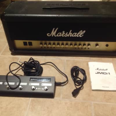 Marshall JMD 1 JMD1 head 50 watt el34 amplifier with footswitch image 1