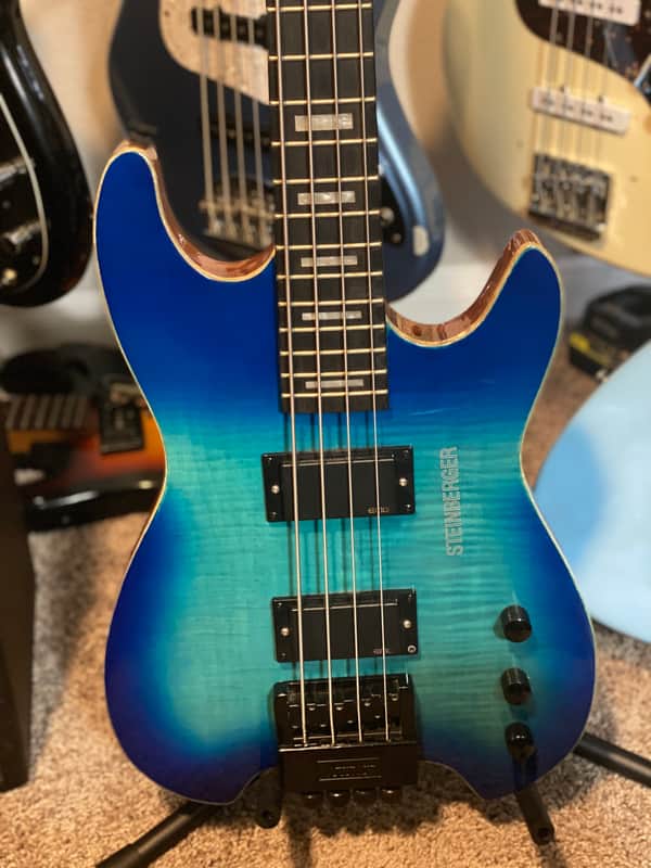 Steinberger XM2 Transparent Blue Burst image 1