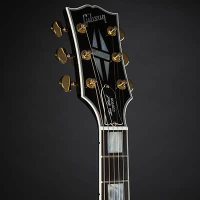 Gibson Les Paul Custom Ebony Gloss - Custom Electric Guitar image 4