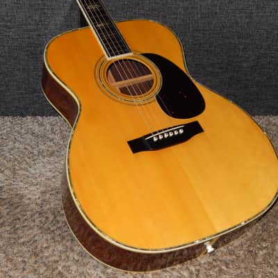 RARITY - MIJ - MORALES BM70 1979 - MARTIN OOO STYLE - ACOUSTIC GUITAR image 3
