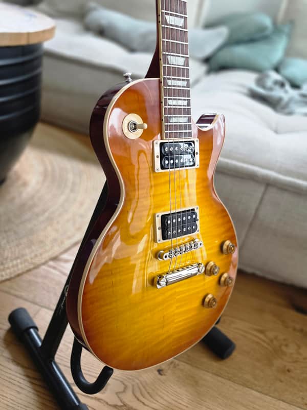 Gibson Custom Shop Les Paul Axcess Standard with Stopbar Tailpiece 2008 - 2015 - Iced Tea