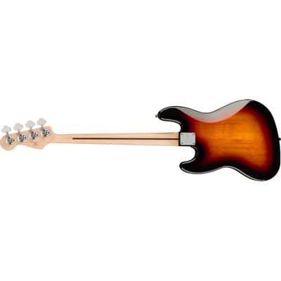 Squier Affinity Jazz Bass with Maple Fretboard - 3-Color Sunburst image 2