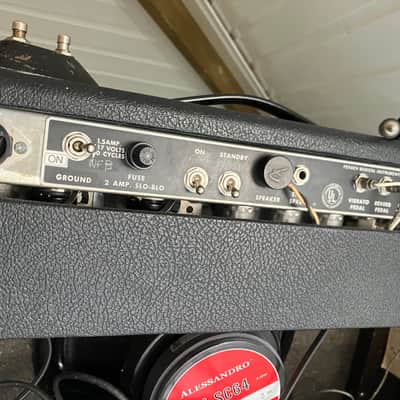 Fender Deluxe Reverb AB763 1968 Drip Edge- Silverface image 4