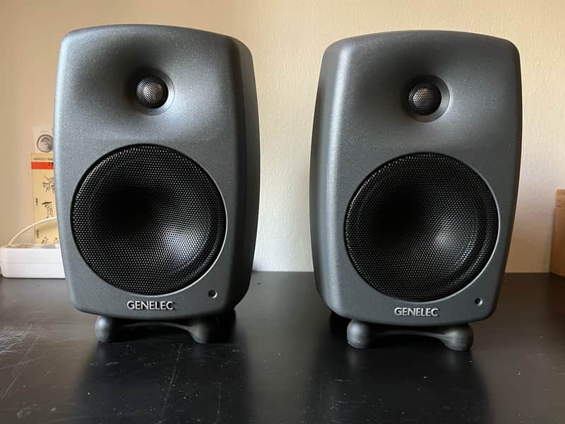 Genelec 8330A SAM Powered Nearfield Studio Monitor (Pair) - Gray image 1