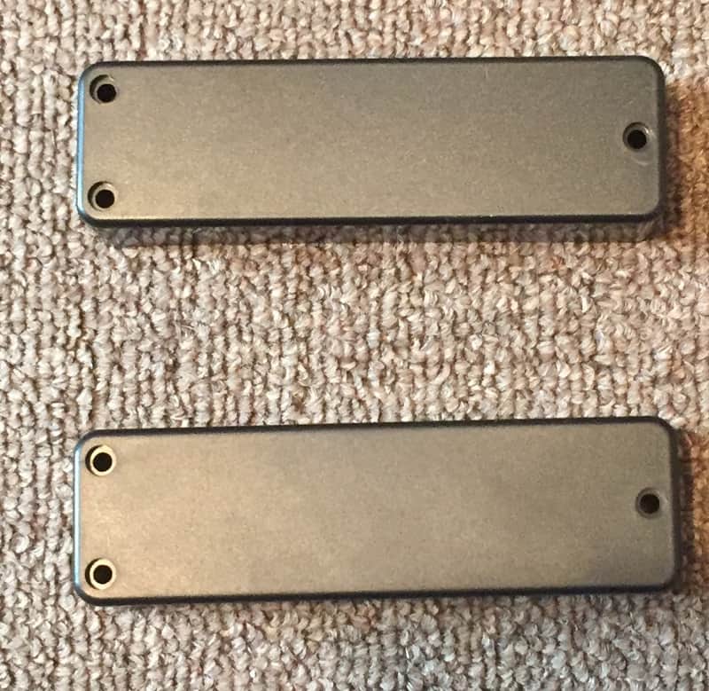 Free shipping. Pair Bartolini P2 size ( MK5 MK1) empty pickup shells covers for Lakland Ibanez Cort image 1