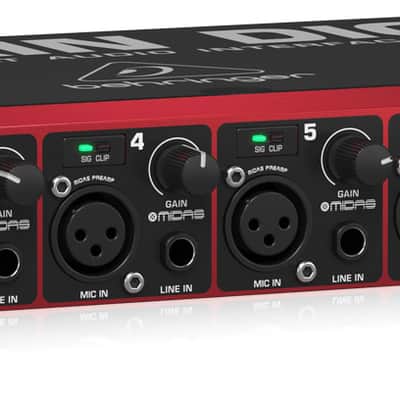 BEHRINGER ULTRAGAIN ADA8200 ADAT AUDIO INTERFACE : BRAND NEW :  [DETROIT MODULAR] image 3
