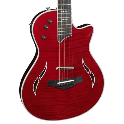 2022 Taylor T5z Pro Hollowbody - Borrego Red image 5