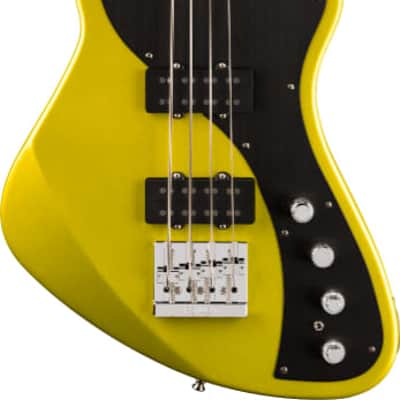 Fender American Ultra II Meteora Bass, Maple Fingerboard, Solar Flare image 3