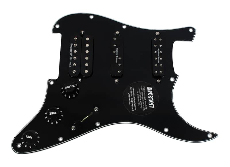 920D Custom Shop 111-34-13 Seymour Duncan Fat Everything Axe Loaded Strat Pickguard image 1