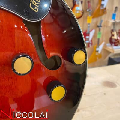 GRETSCH G2655 Streamliner Center Block Jr. Double-Cut with V-Stoptail, Laurel Fingerboard, Claret Burst image 10