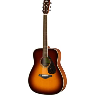 ギター YAMAHA FG720S BL Yamaha FG720S-BL Dreadnought Acoustic Guitar Black | Reverb