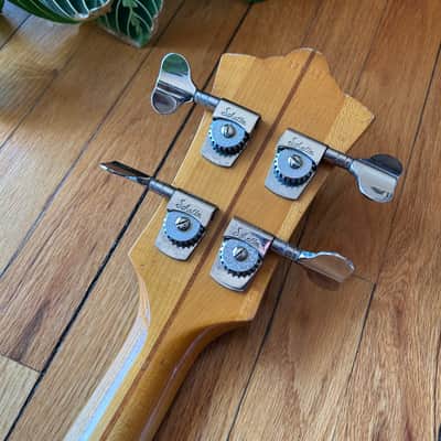 1978 Guild B301A Left Handed Electric Bass w/ OHSC image 6