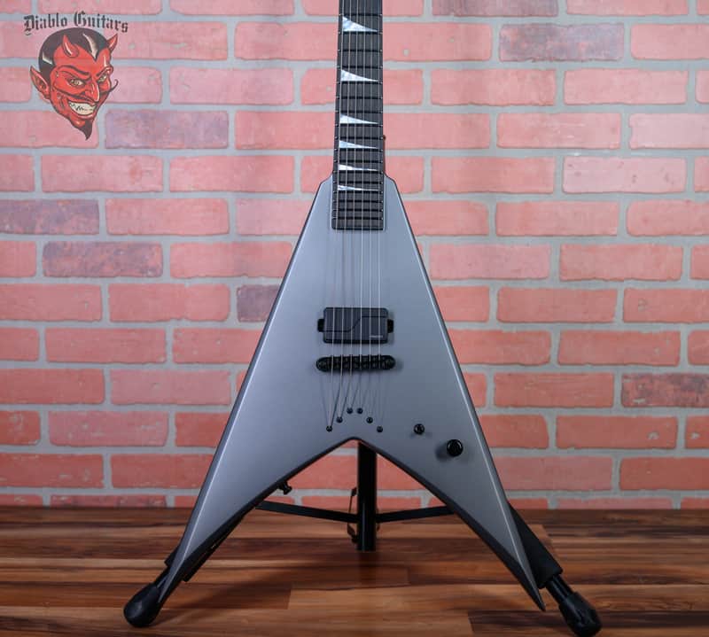 Jackson USA Custom Shop Special Edition King V TOM Satin Pewter 2024 w/OHSC image 1
