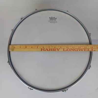 Leedy 5.5x14"Blue/Silver Duco Snare Drum 8-Lugs+3Pt 50s Slingerland SlingerLeedy image 17