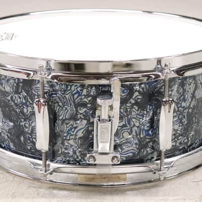 Pearl 5.5x14 EXT Export Series Snare Drum Blue Prism image 3