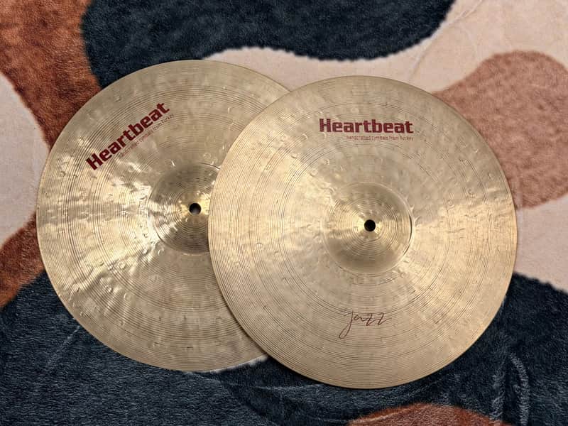 Heartbeat Percussion 14” Jazz HiHats image 1