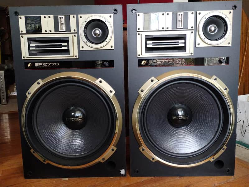Sansui SP Z770 speakers in excellent condition - 1980's | Reverb