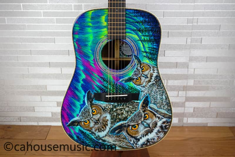 D Robert Goetzl 11 – Martin Custom Shop Artist 1 of 1 Hand-Painted image 1