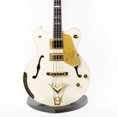 Gretsch G6136B-TP Tom Petersson Signature Falcon Bass 2022 White image 2