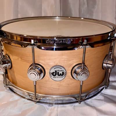 DW Collector's Series Solid Maple 6.5x14" Snare Drum *Rare* image 1