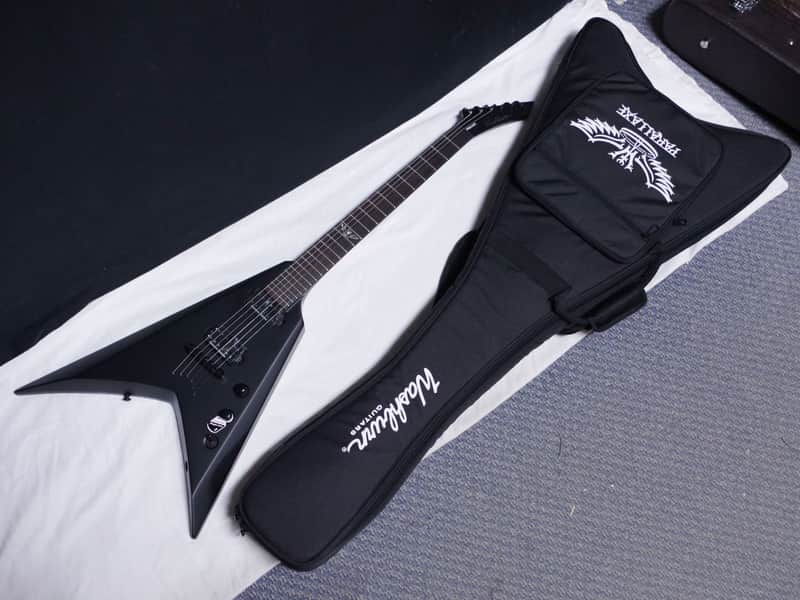 WASHBURN Parallaxe V26 electric guitar NEW Carbon Black with Gig Bag - V 26 image 1