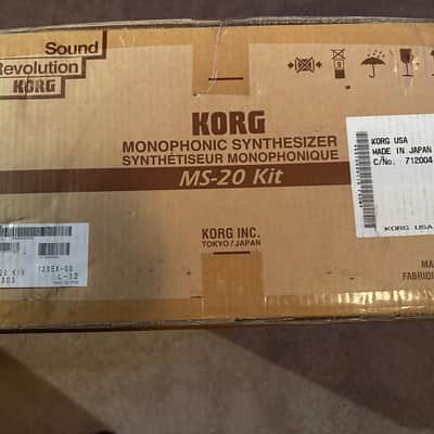 Korg MS-20 kit 2013-2014 - Black