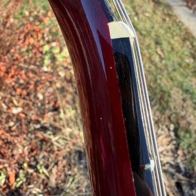 1991 Gibson Les Paul Studio with Ebony Fretboard 1990 - 1995 - Wine Red image 22
