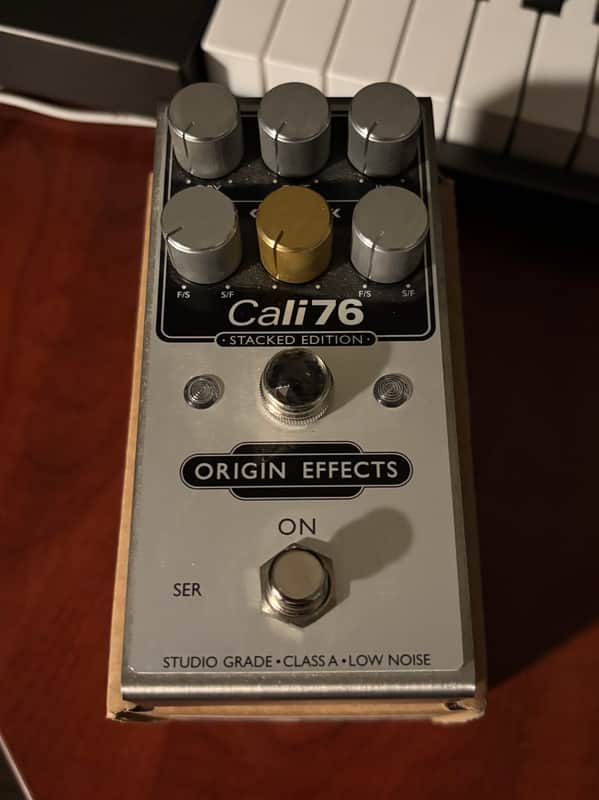 Origin Effects Cali76 Stacked Edition Compressor 2021 - Present - Inverted Black image 1