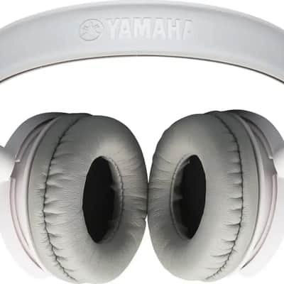 Yamaha HPH-100 Dynamic Closed-Back Headphones, White image 3
