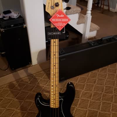 Fender Mod Shop Precision Bass Left-Handed 2017 Satin Black image 1