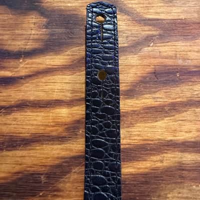 John Richard Smith Exotics Custom Australian Genuine Crocodile Guitar or Bass Strap image 3