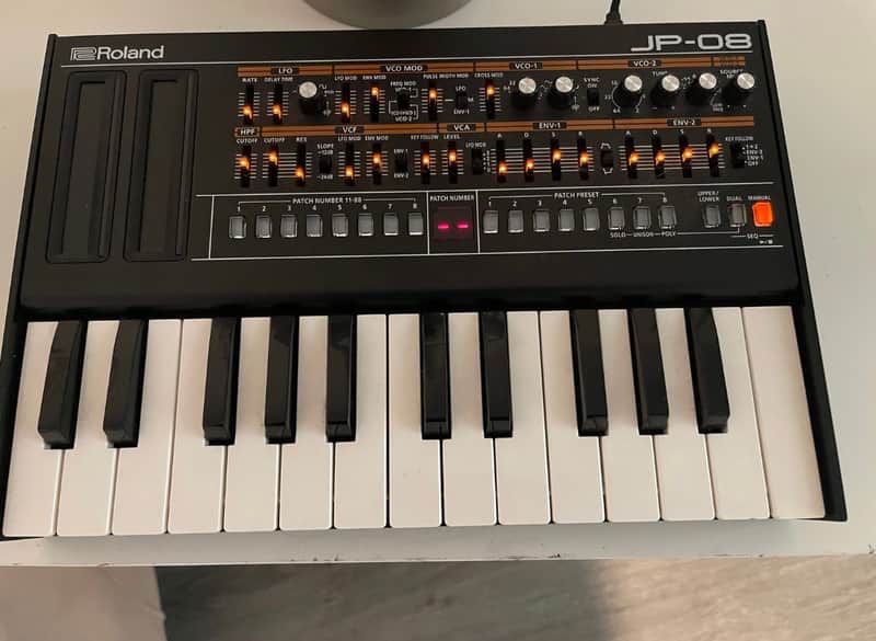 Roland JP-08 Boutique Series Digital Synthesizer Module 2015 - Present - Black image 1