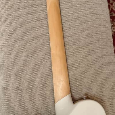 D'Angelico Premier Atlantic Single Cutaway HH w/ Stoptail - Antique White image 8