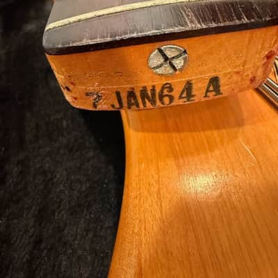 Fender Jazz Bass 1964 - Natural Refin image 5