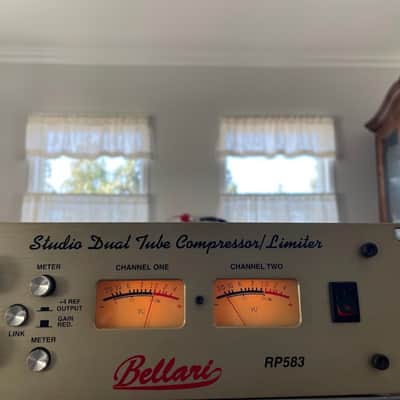 Bellari RP583 Studio Dual Tube Compressor/Limiter image 5
