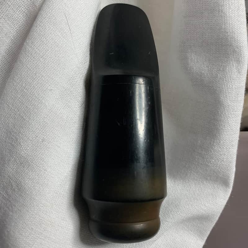 Riffault alto saxophone mouthpiece Unstamped blank 1920’s Hard rubber image 1