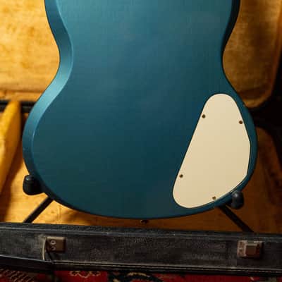 1968 Gibson SG Custom Pelham Blue Factory Bigsby Left-Handed 1 of 2 Ever Made Jimi Hendrix w/OHSC image 6
