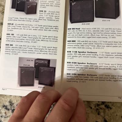 Fender Amplifiers Catalog 1995 65 deluxe reverb twin 59 Bassman 63 Vibroverb concert super pro Jr blues deluxe Deville bullet Princeton chorus performer 650 1,000 image 8