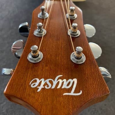 Tayste T-401 Acoustic Cutaway Guitar w/ Steel Strings | 40" image 6