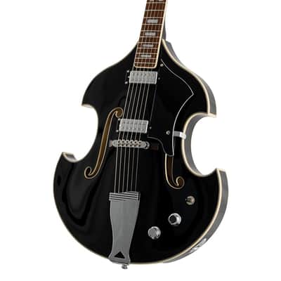 Eastwood Firstman Liverpool Electric Guitar-Black image 3