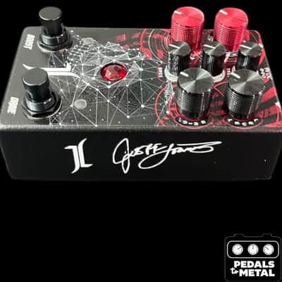 All-Pedal Devil's Triad Essentials Jeff Loomis Signature Overdrive 2024 - Present - Black / Red Graphic - X18748 image 6