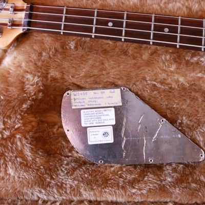 Wal Mk1 Custom 4-string bass guitar 1984 made in UK Mahogany/Schedua image 4