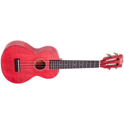 ML2CR Island Concert Cherry Red + Housse Mahalo image 3