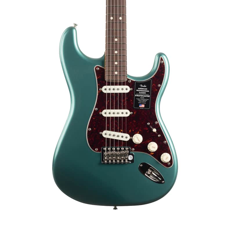 Fender American Professional Classic Stratocaster - Faded Sherwood Green image 1