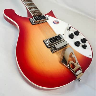 Rickenbacker 620 Fire Glo, Stereo, Gotoh Tuners, Rosewood FB, w/HSC 2026 image 10